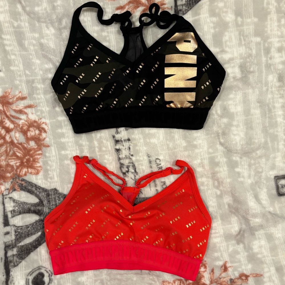 PINK VS ultimate sports bra bundle